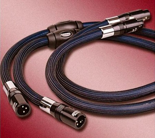 Choseal BB-5605 Top Class Quality 6N OCC Audiophile 24K Gold-plated Male And Female XLR Cable 1m (Pair)