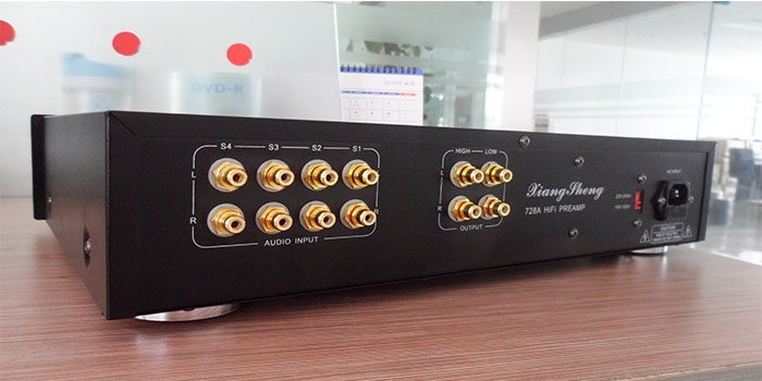XiangSheng 728A Tube PreAmp Wada Shigeho Cuircuit 12AT7 12AU7 Tones Adjustable Preamplifier