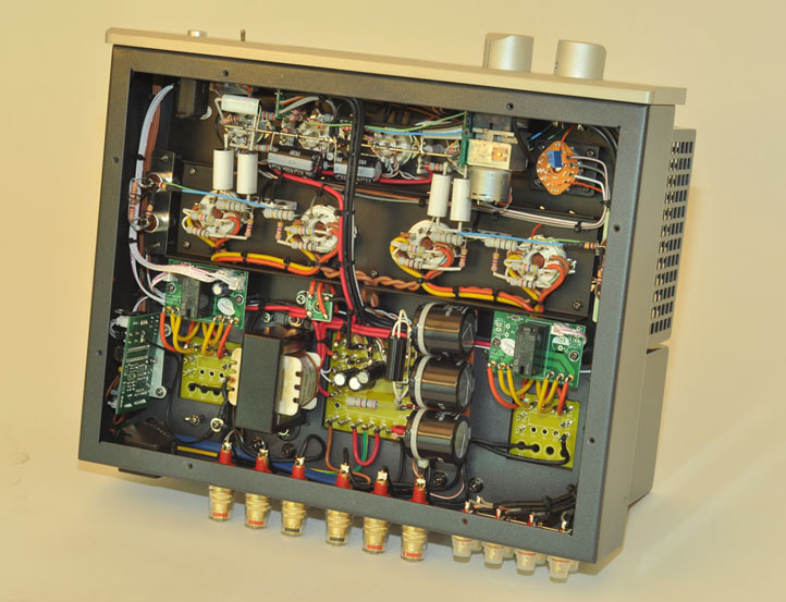 MUZISHARE X5 EL34 x4 tube à vide amplificateur intégré push-pull avec télécommande