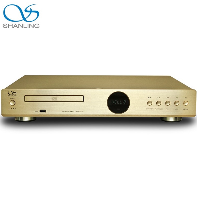 Shanling CD-S100(23) Reproductor de CD HD AK4493SEQ Decodificador USB DSD HDCD Giratorio Bluetooth y control remoto