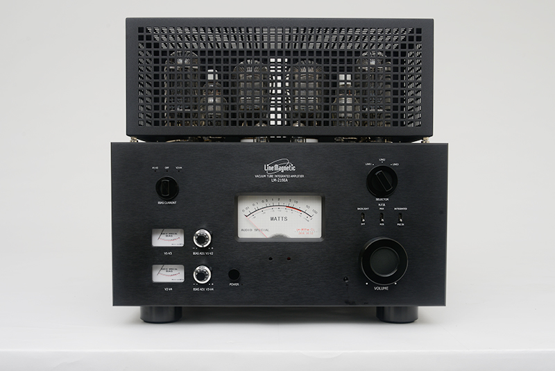 Line Magnetic LM-219IA Tube Integrated Power Amplifier 300B Push 845 single-ended Power Amplifier 24W*2