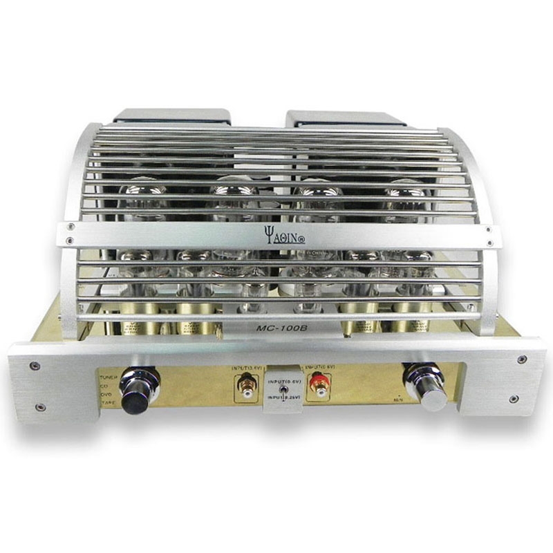 YAQIN MC-10T EL34 tubo de vacío Push Pull amplificador integrado lámpara amplificador con preamplificador 12AX7