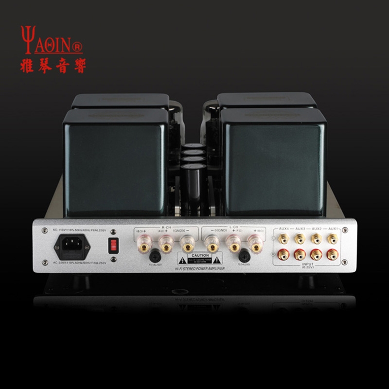 YaQin MC-100B KT88 Push-Pull Tube Amplifier UL/TR KT88/6N8P/12AX7B 50W*2