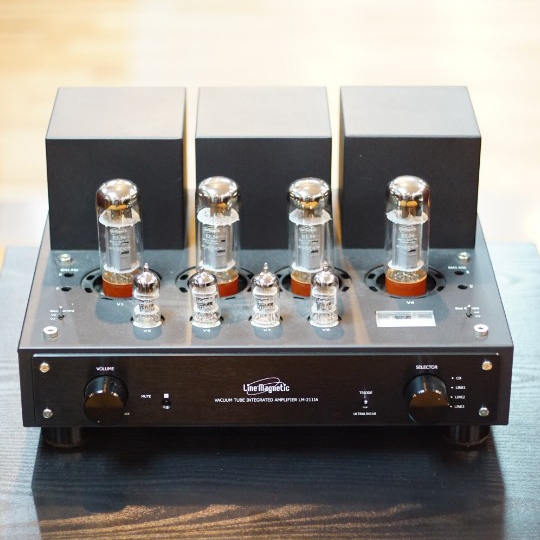 Line Magnetic LM-211IA Integrated Tube Amplifier EL34*4 Push-Pull Tube Amplifier 32W*2(Ul-tralinear) 15W*2(Triode)