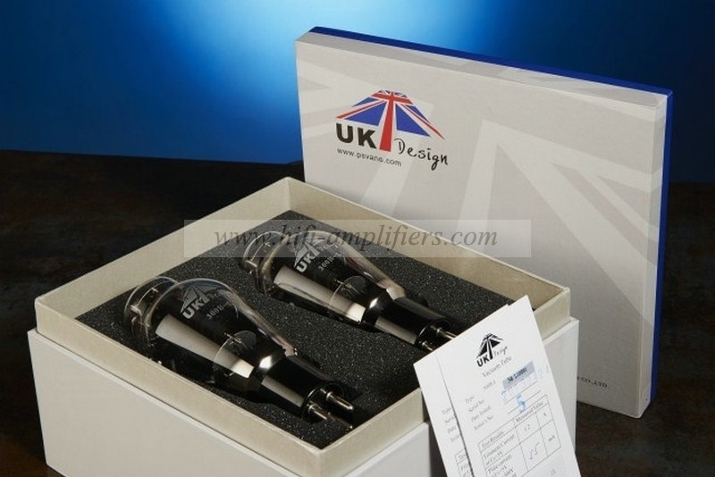PSVANE Tube HIFI 300B-L UK300B Original paire assortie en usine pour amplificateur à Tube sous vide amplificateur HIFI bricolage accessoires Audio