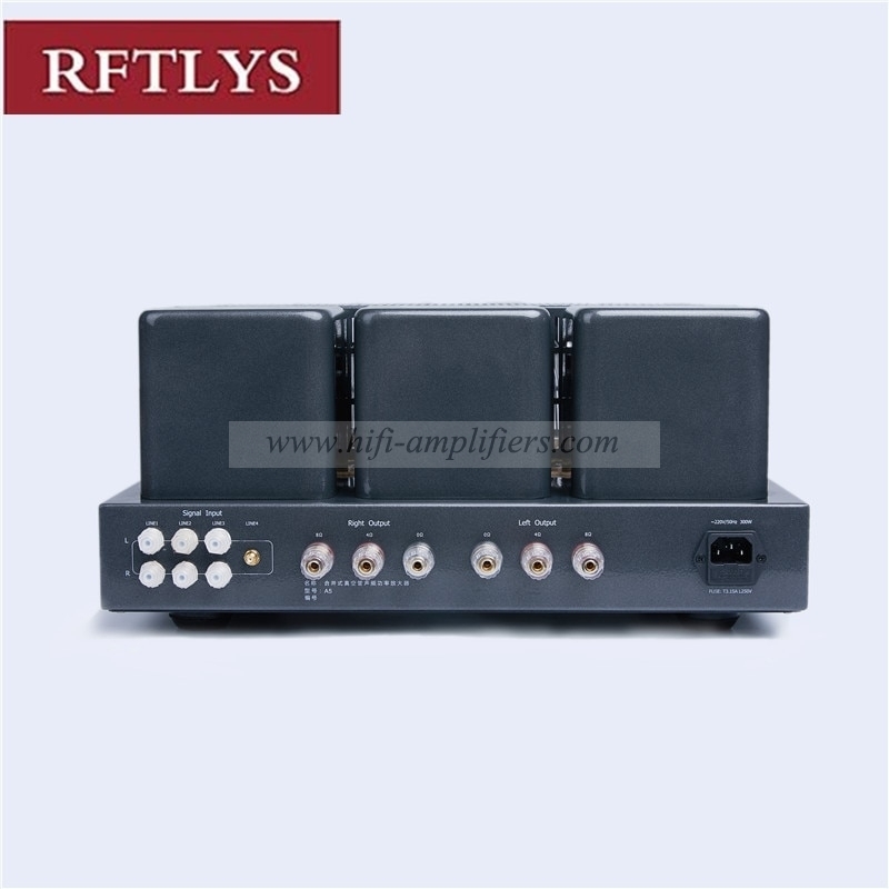 RFTLYS A5 Plus KT88 Röhrenverstärker Integrierter Push & Pull AMP mit Bluetooth