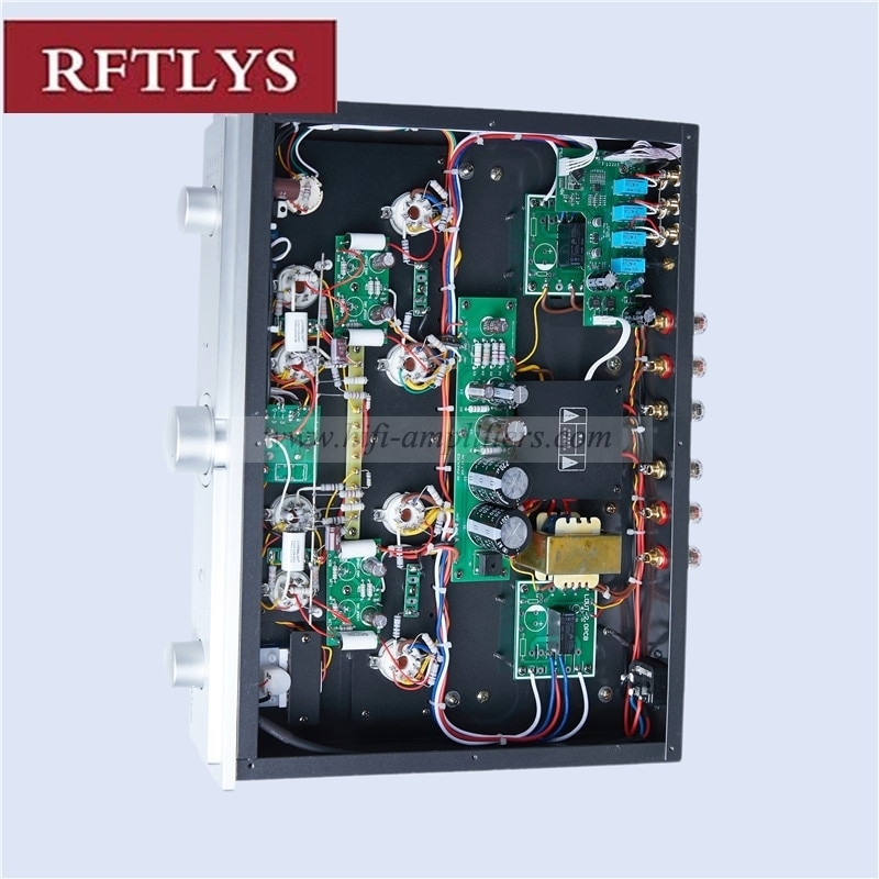 RFTLYS A5 Plus KT88 amplificateur à tubes intégré Push & Pull AMP avec Bluetooth