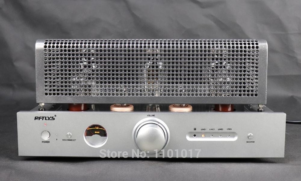 Rftlys A3 300B Blue-Tooth Tube Amplifier Integrated Class A Single-ended AMP with Remote