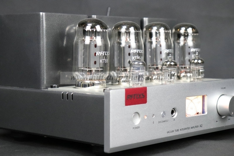Rftlys A2 PLUS KT88 Push Pull Tube Amplifier Integrated 12au7 Lamp Amp with Bluetooth
