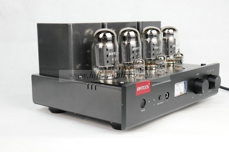 Rftlys A2 PLUS KT88 Push Pull Tube Amplifier Integrated 12au7 Lamp Amp with Bluetooth