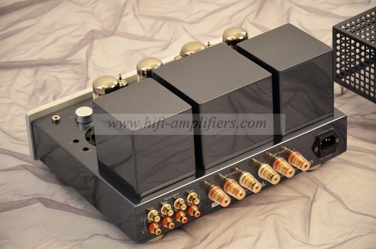 Amplificador integrado de tubo de vacío MUZISHARE X5 EL34 x4 push-pull con control remoto