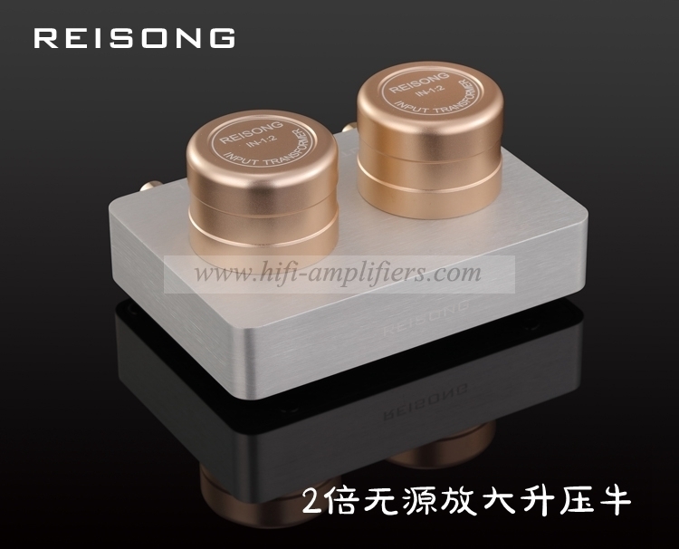 REISONG Boyuu 1:2 Passiver Vorverstärker-Transformator Reisong für Telefon PC MP3 Upgrade-Spannung auf 1:2