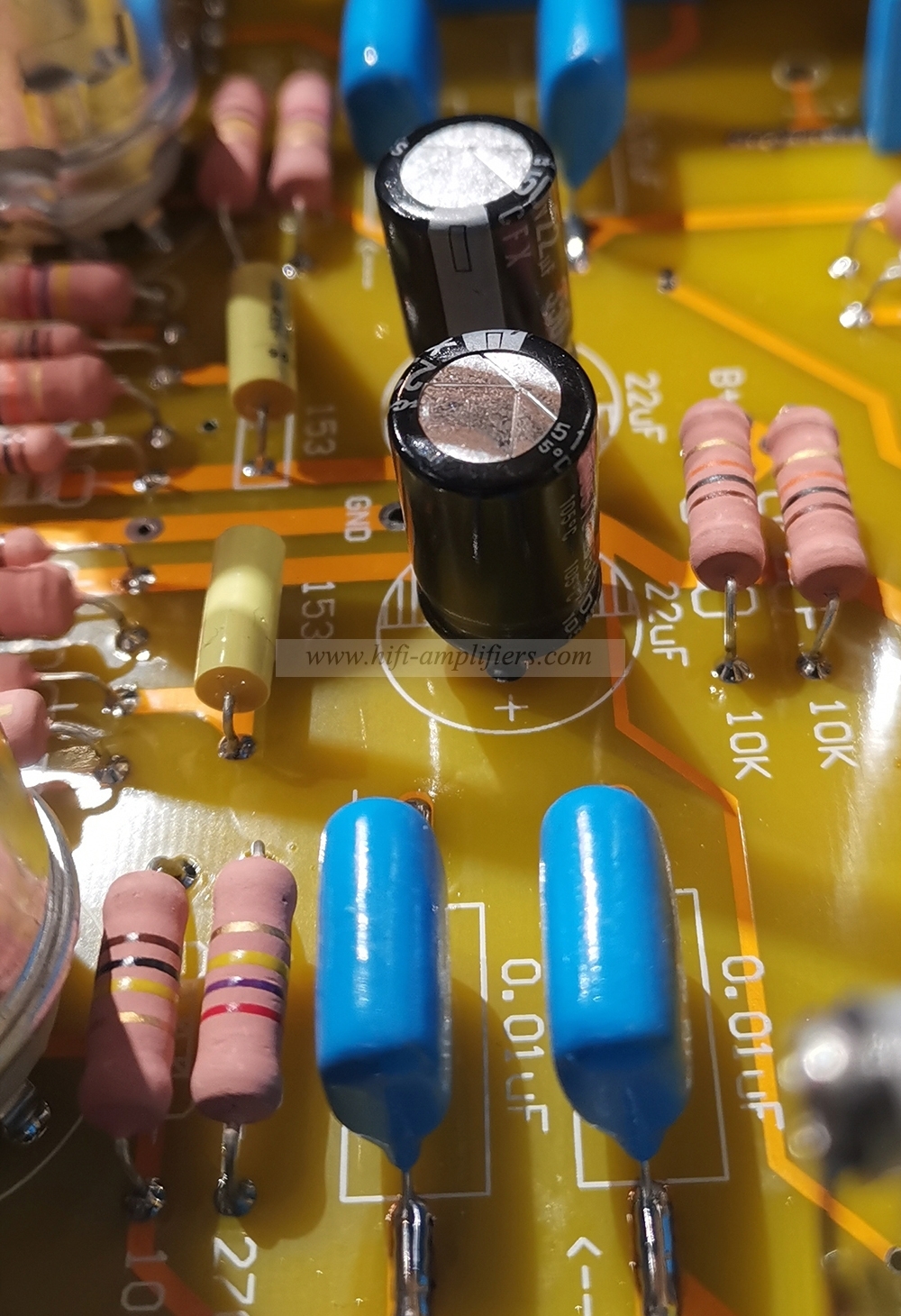 REISONG Boyuu Q6 Vacuum Tube 12AX7 Pre-amplifier Marantz 7 M7 Circuit Preamp Audiophile