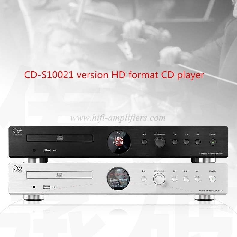 Shanling CD-S100(23) Reproductor de CD HD AK4493SEQ Decodificador USB DSD HDCD Giratorio Bluetooth y control remoto
