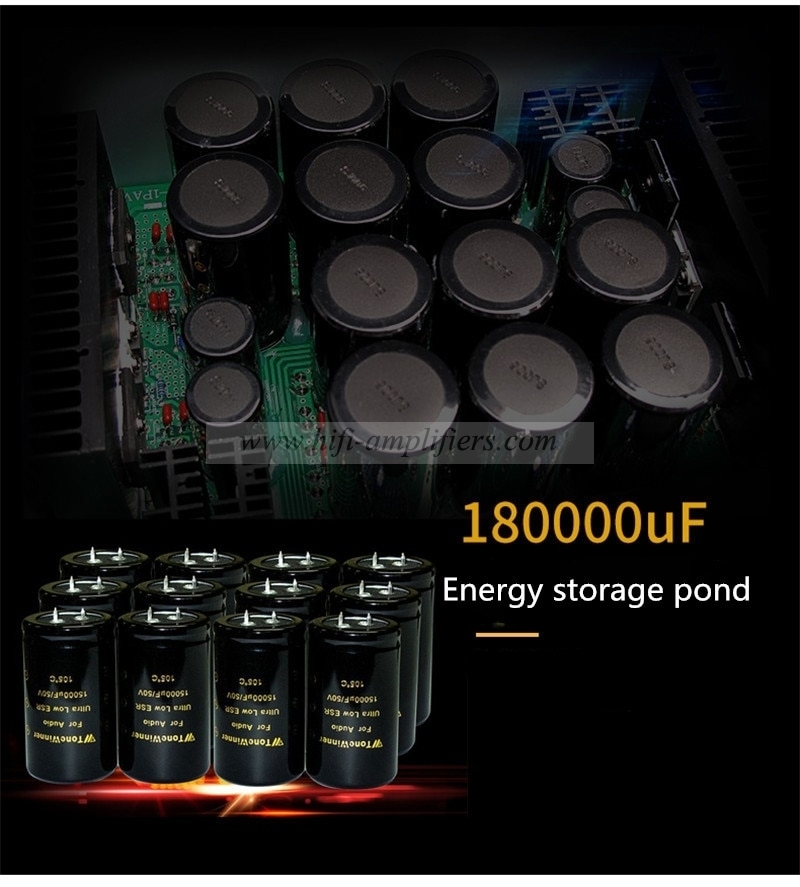 ToneWinner AD-1PA Pure Lass A amplificateur de puissance Pure HIFI entièrement équilibré amplificateur de puissance professionnel à deux canaux 300W * 2