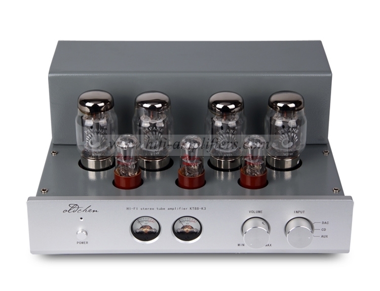 Oldchen KT88 K3 Tube Fever Amplifier Home Theater Hifi Stereo Tube Amplifier with Bluetooth 5.0 Audio Amplifier