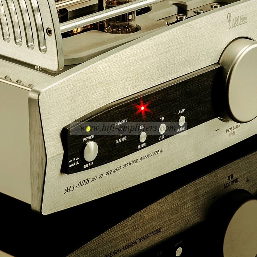 YAQIN MS-90B KT88-EHx4 HIFI аудиофильский интегрированный усилитель и ламповый усилитель мощности