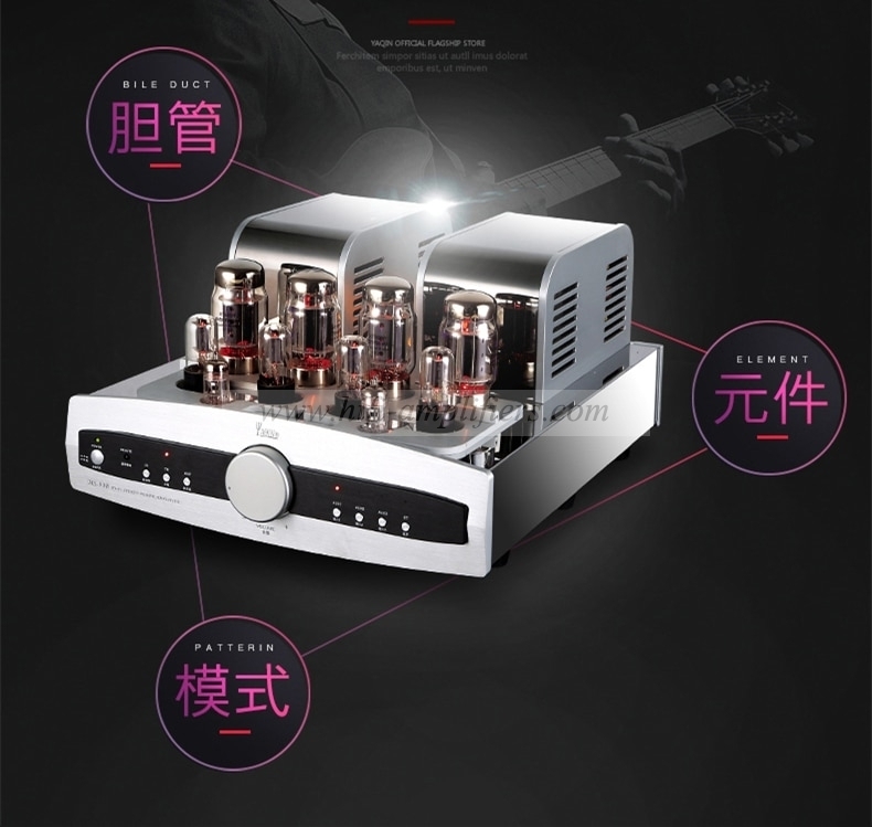 YAQIN MS-90B KT88-EHx4 HIFI Audiophile amplificateur intégré et amplificateur de puissance à lampes