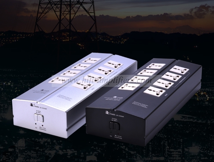 Bada LB-3300MK Audiophile Power Filter Hi-Fi Power Plant Purificador de alimentación de audio