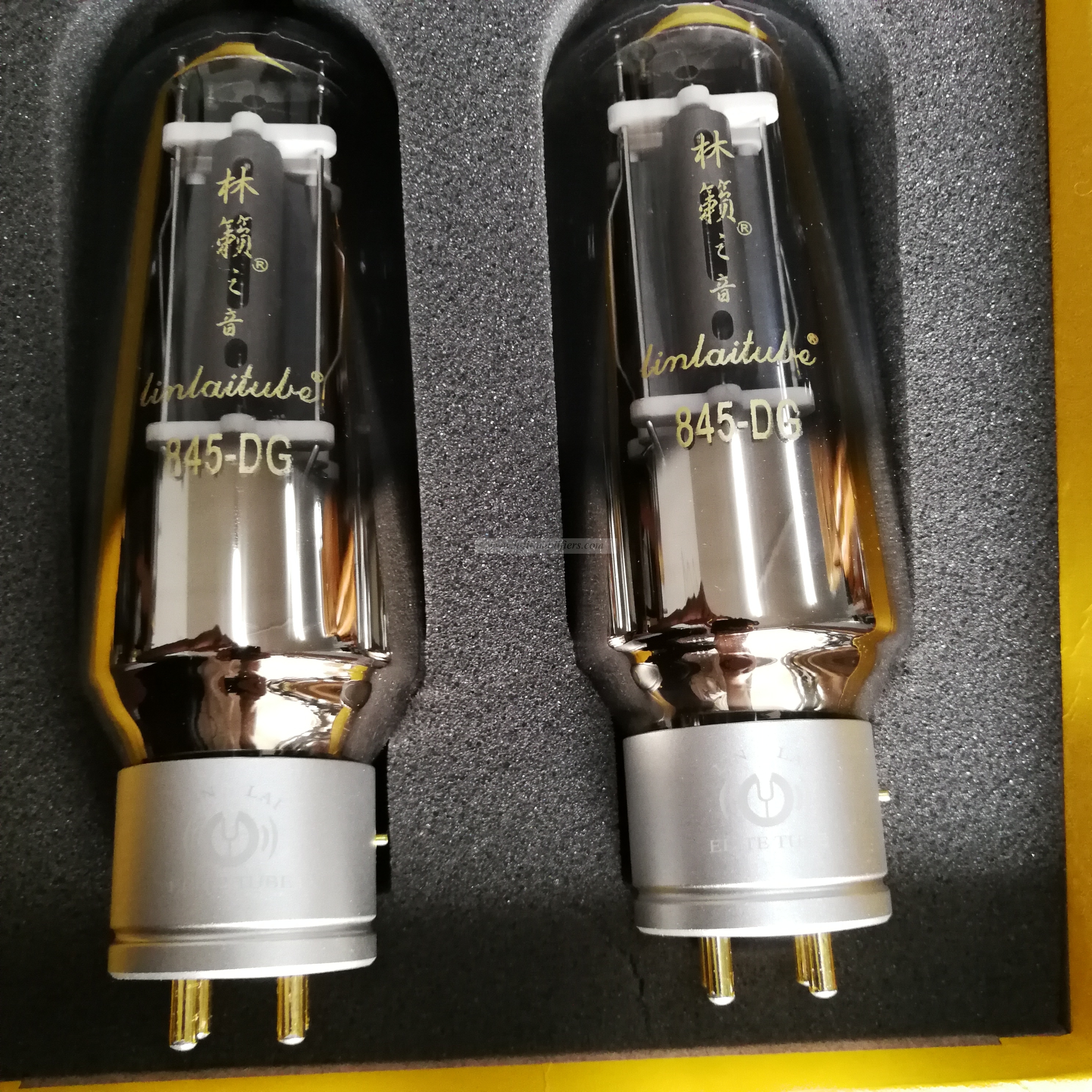 LINLAI 845-DG 845DG 845 Actualización de tubo de vacío WE845/845T/845 Par combinado de válvula de tubo electrónico
