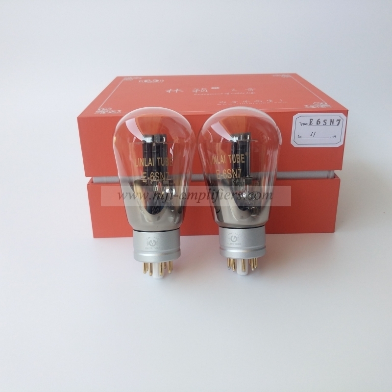 LINLAI E-6SN7 Vacuum Tube Replace 6SN7/CV181/6N8P HIFI Audio Valve Tubes Electronic Matched Pair