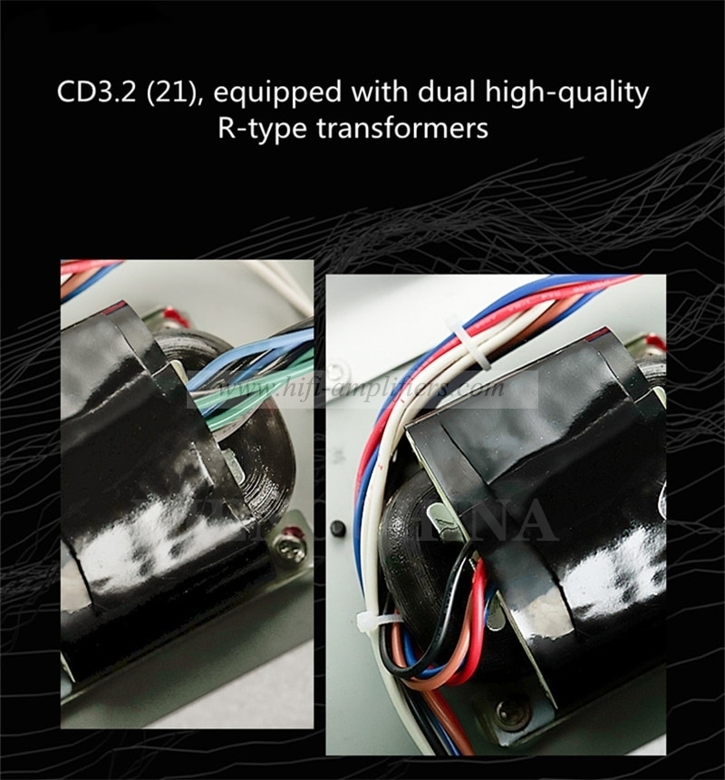 Shanling – lecteur CD à tube sous vide CD3.2(21), XLR, équilibre complet, charge supérieure, Version améliorée haut de gamme