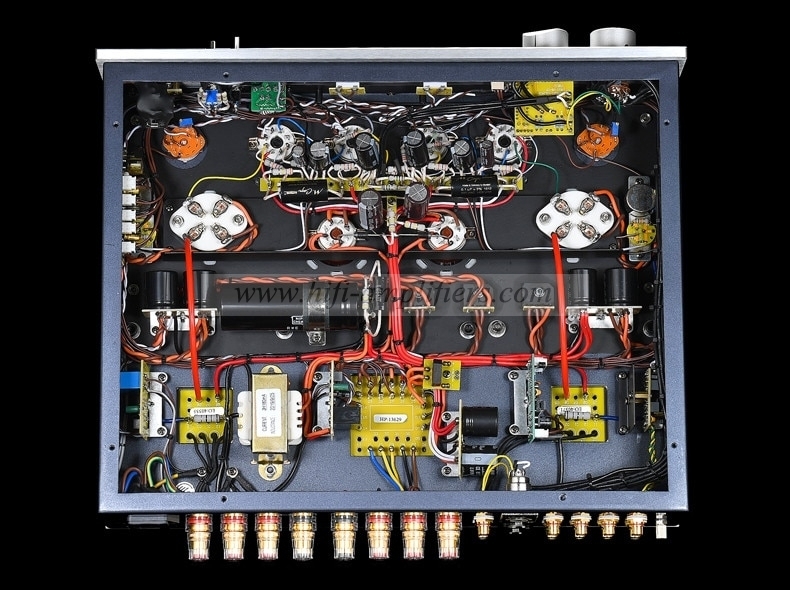 Amplificador integrado MUZISHARE X9 HI FI, amplificador de tubo de vacío de un solo extremo Clase A, amplificador de tubo 300B