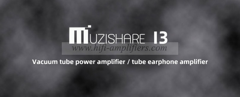 MUZISHARE i3 Vakuumröhren-Leistungsverstärker Kopfhörerverstärker Bluetooth