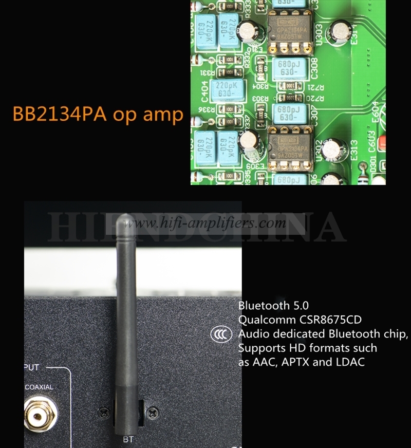 MUZISHARE C5 tube à vide lecteur CD HIFI décodeur tube lecteur CD avec Bluetooth