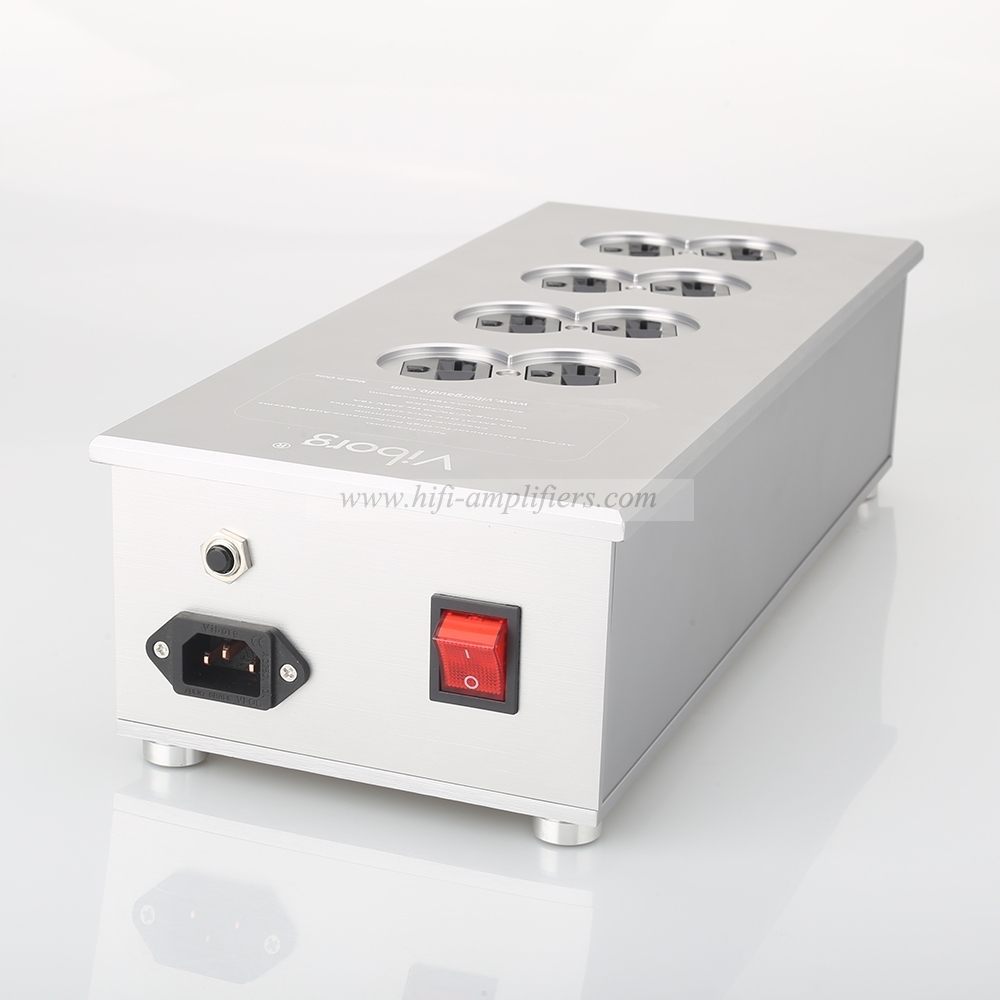 Viborg VM80 8 voies AC climatiseur Audiophile HiFi puissance filtre usine prise américaine