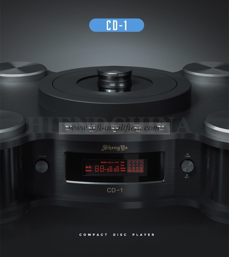 Shengya CD-1 Fully Balanced Laser Phonograph PSM1792 Decoding Chip Transistor or Tube Output