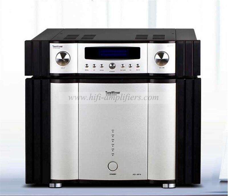 ToneWinner AD-8PA Three-way Fully Balanced Electronic Crossover 6 Channel High-power HIFI Rear Stage 8 Ohm