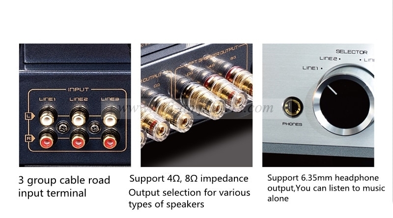 Amplificador de tubo de vacío Cayin MT-45MK3 KT88 * 4 amplificador de potencia Bluetooth 40W * 2