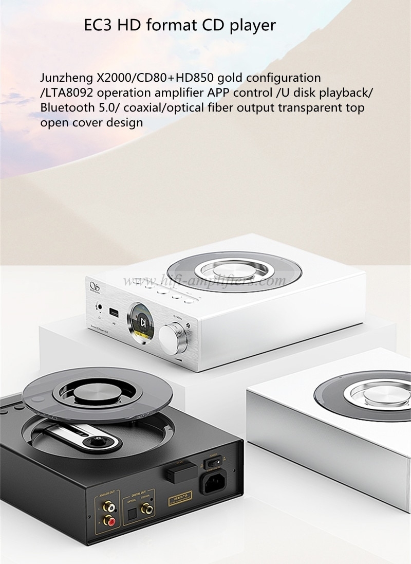 SHANLING EC3 ES9219C Reproductor de CD Bluetooth DAC Reproductor de música de escritorio de alta resolución