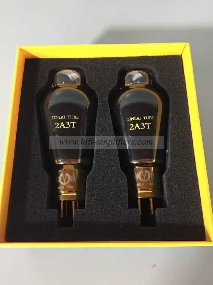 LINLAI Vakuumröhre 2A3-T 2A3T HiFi-Audioventil ersetzt 2A3/WE2A3 elektronisches Röhren-Matched-Paar