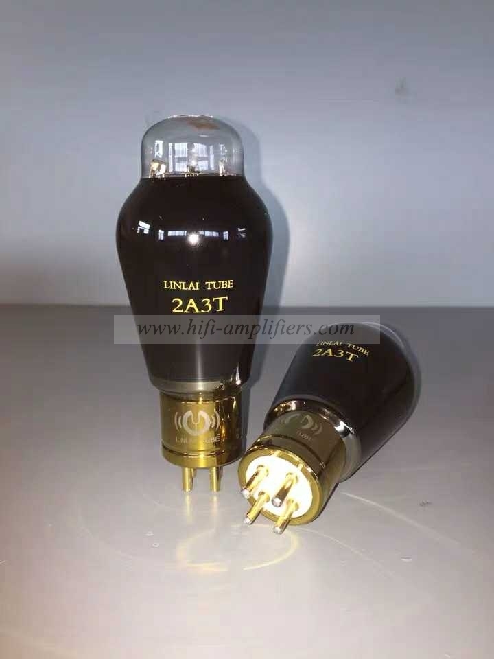 LINLAI Vakuumröhre 2A3-T 2A3T HiFi-Audioventil ersetzt 2A3/WE2A3 elektronisches Röhren-Matched-Paar