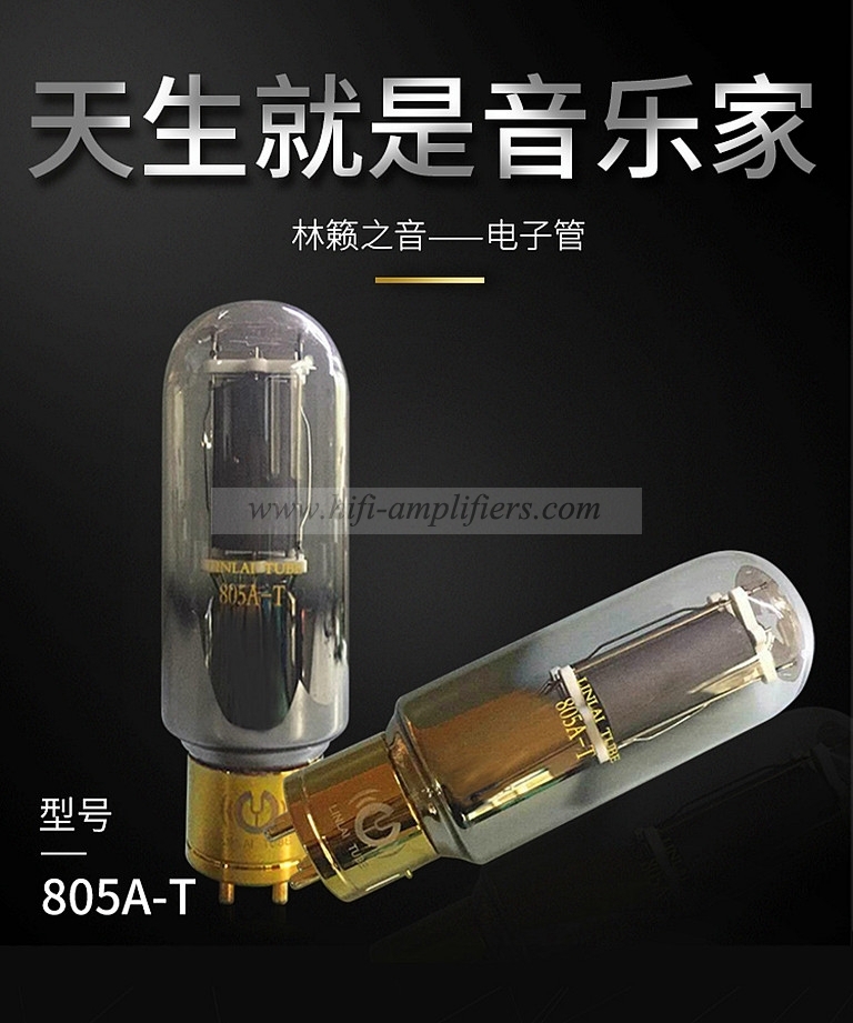 LINLAI Vacuum Tube 805A-T Replaces 805 805M E805A 805-TA HIFI Audio Valve Electronic Tube Matched Pair