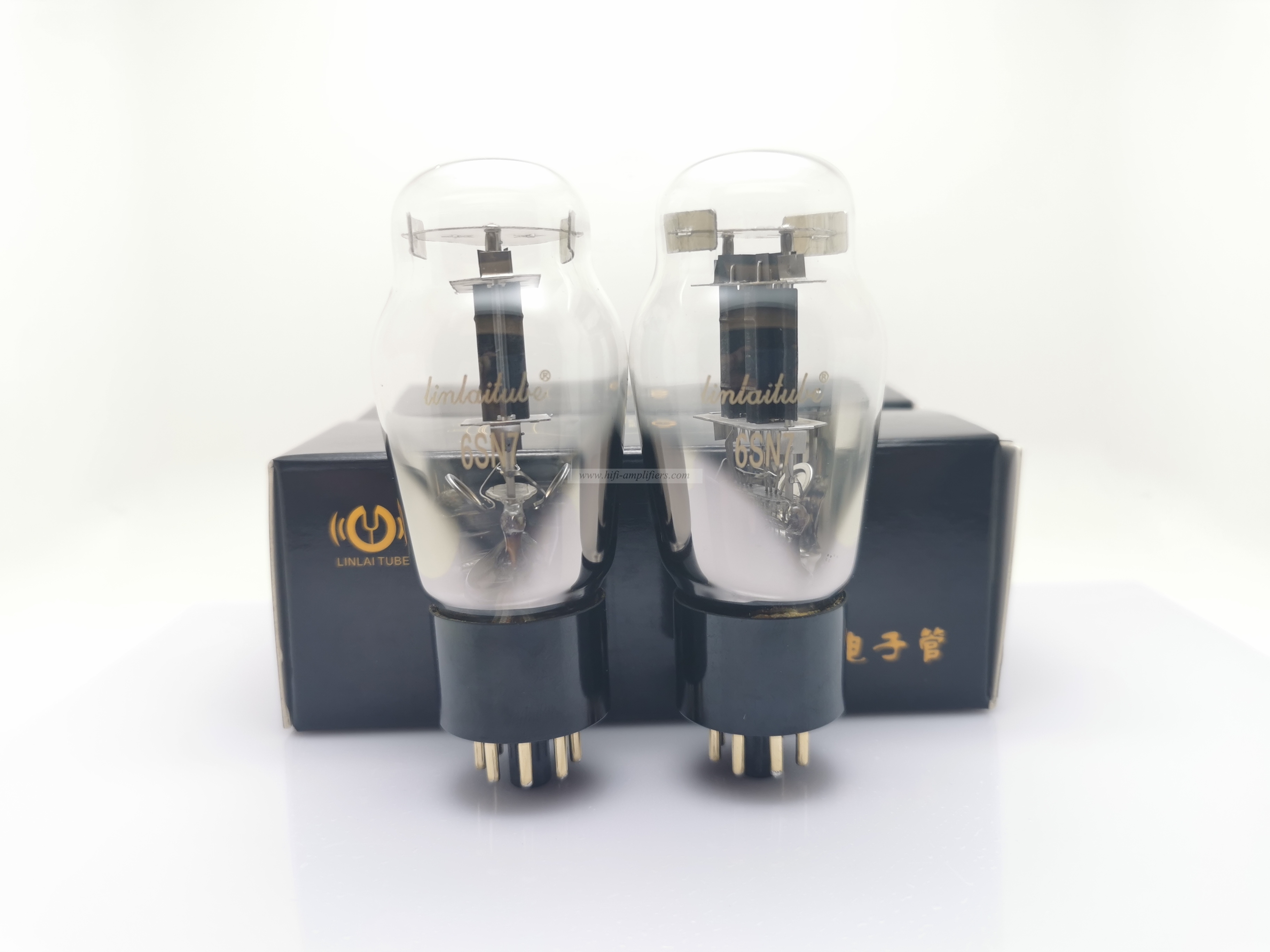LINLAI 6SN7 Vakuumröhren-HIFI-Audioventil ersetzt 6H8C/6N8P/CV181 elektronisches Röhrenpaar
