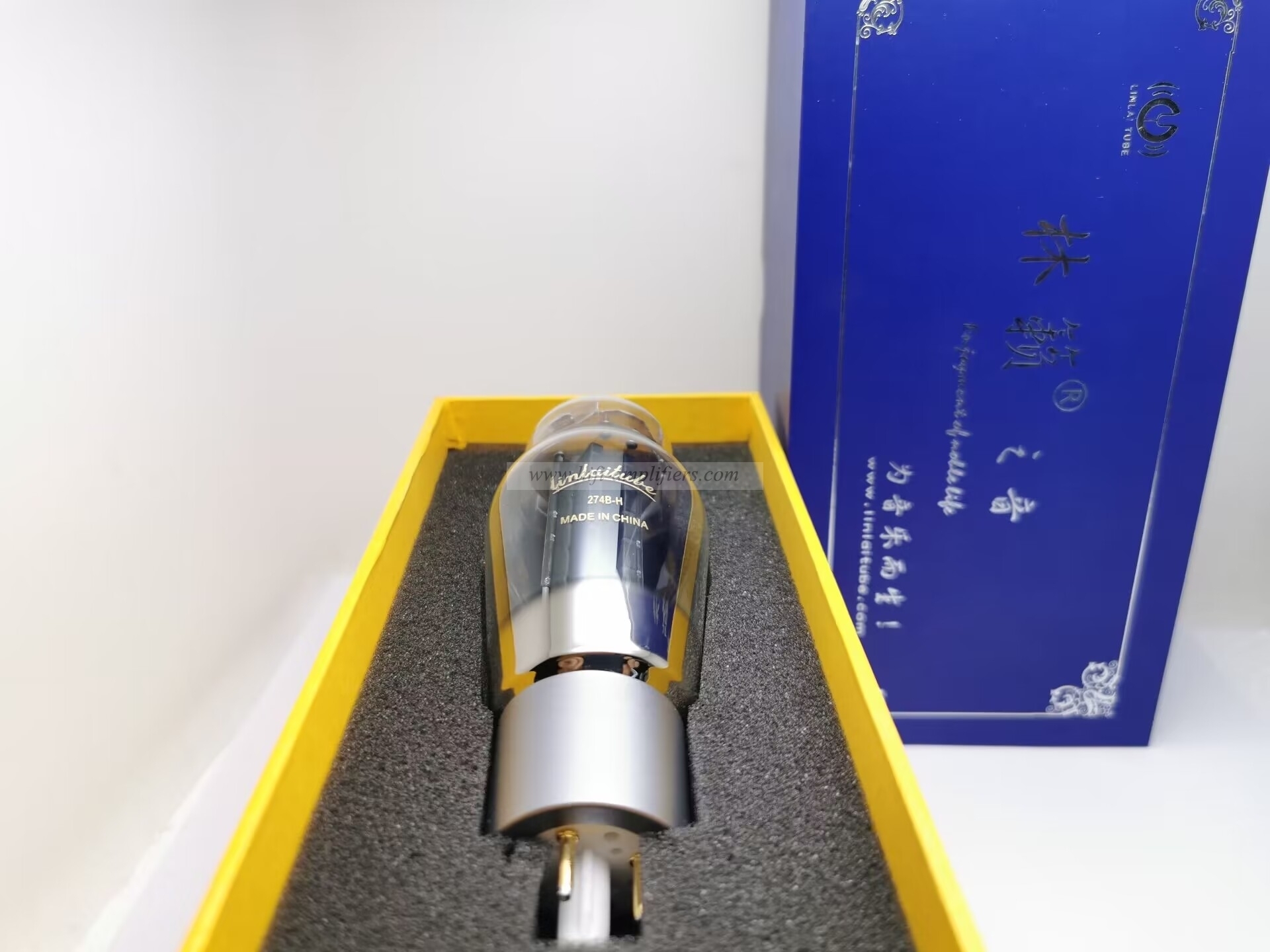 LINLAI 274B-H tubo de vacío HIFI válvula de Audio actualización 5U4G/5Z3P/274B par combinado de tubo electrónico
