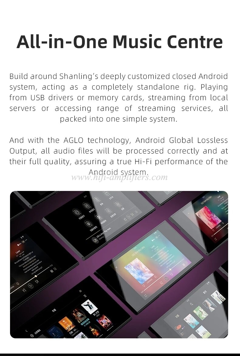 SHANLING EM7 Android 10 lecteur de musique de bureau tout-en-un ampli/DAC ES9038Pro puce amplificateur de casque Bluetooth 5.0 PCM 384 DSD512