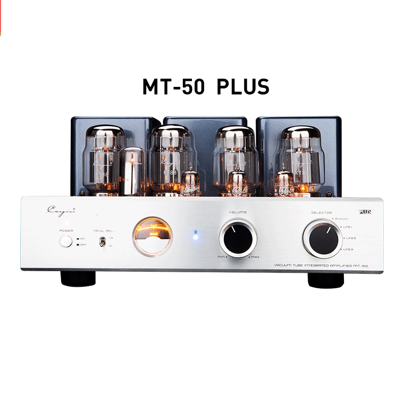 Cayin MT-50 Plus KT88x4 Tubo a vuoto Amplificatore per vuoto ad alta potenza wireless Bluetooth ush-pull TR: 21 W*2 UL: 40 W*2