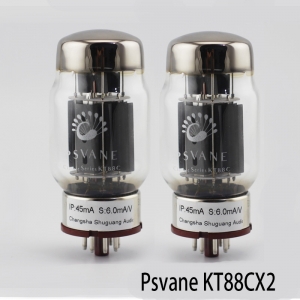 El tubo de vacío PSVANE KT88C HIFI reemplaza el par combinado 6550 KT88