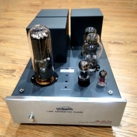 Line Magnetic LM-523PA Tube Power Amplifier Mono Single-ended Class A Tube Amplifier 300B 805 50W*2 (1 Pair) - Click Image to Close