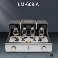 Amplificador integrado de tubo de LM-609IA magnético de línea 300B * 2 tubo de vacío Clase A potencia de un solo extremo Amp8W * 2 - Click Image to Close