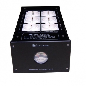 Bada LB-5600 Аудиофильский сетевой фильтр с розеткой Schuko 3300 Вт, 15 А, евровилка